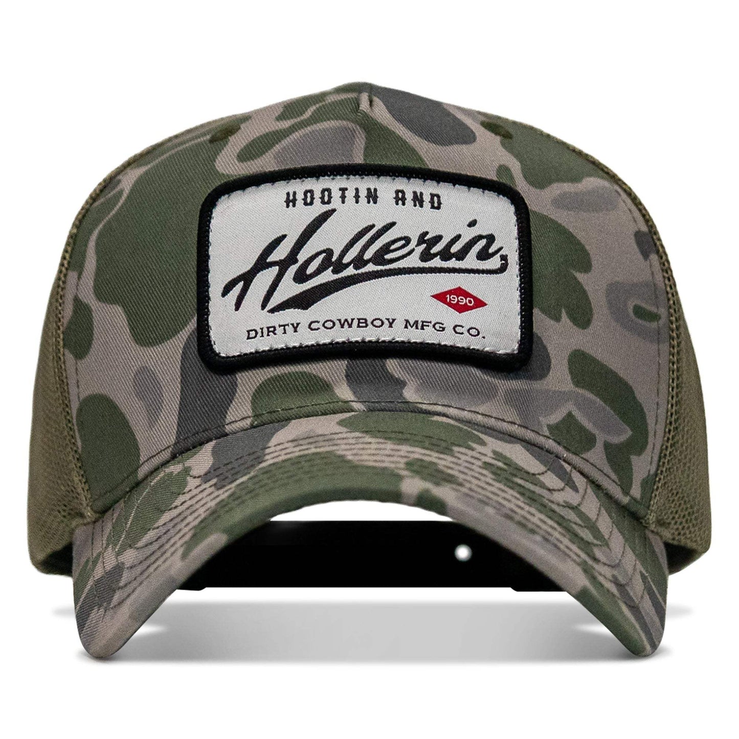 Hootin' & Hollerin' Patch Snapback Hat - DIRTY COWBOY USA - Flyclothing LLC
