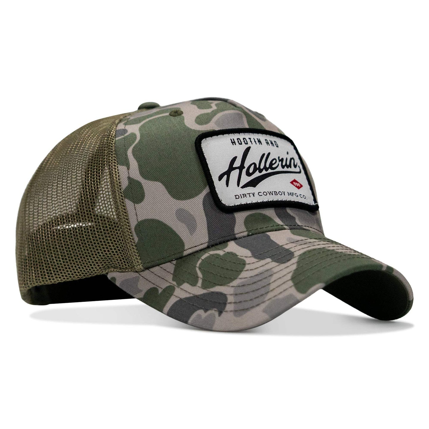 Hootin' & Hollerin' Patch Snapback Hat - DIRTY COWBOY USA - Flyclothing LLC