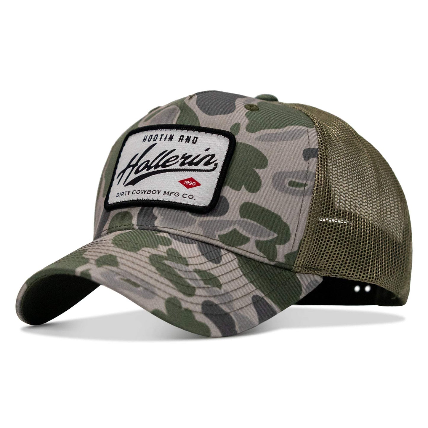 Hootin' & Hollerin' Patch Snapback Hat - DIRTY COWBOY USA - Flyclothing LLC