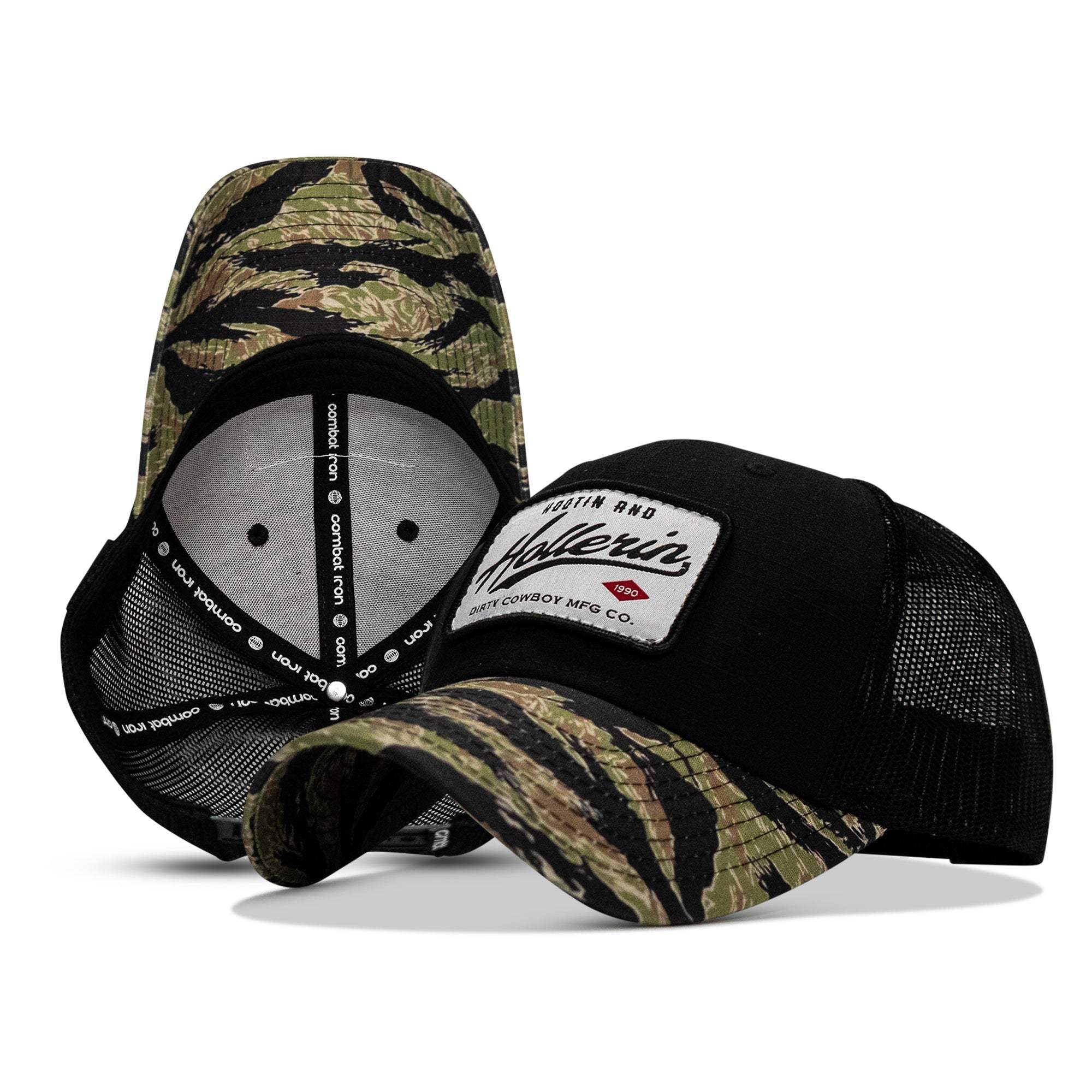 Hootin And Hollerin Patch Original Ripstop Classic Snapback Hat - DIRTY COWBOY USA - Flyclothing LLC