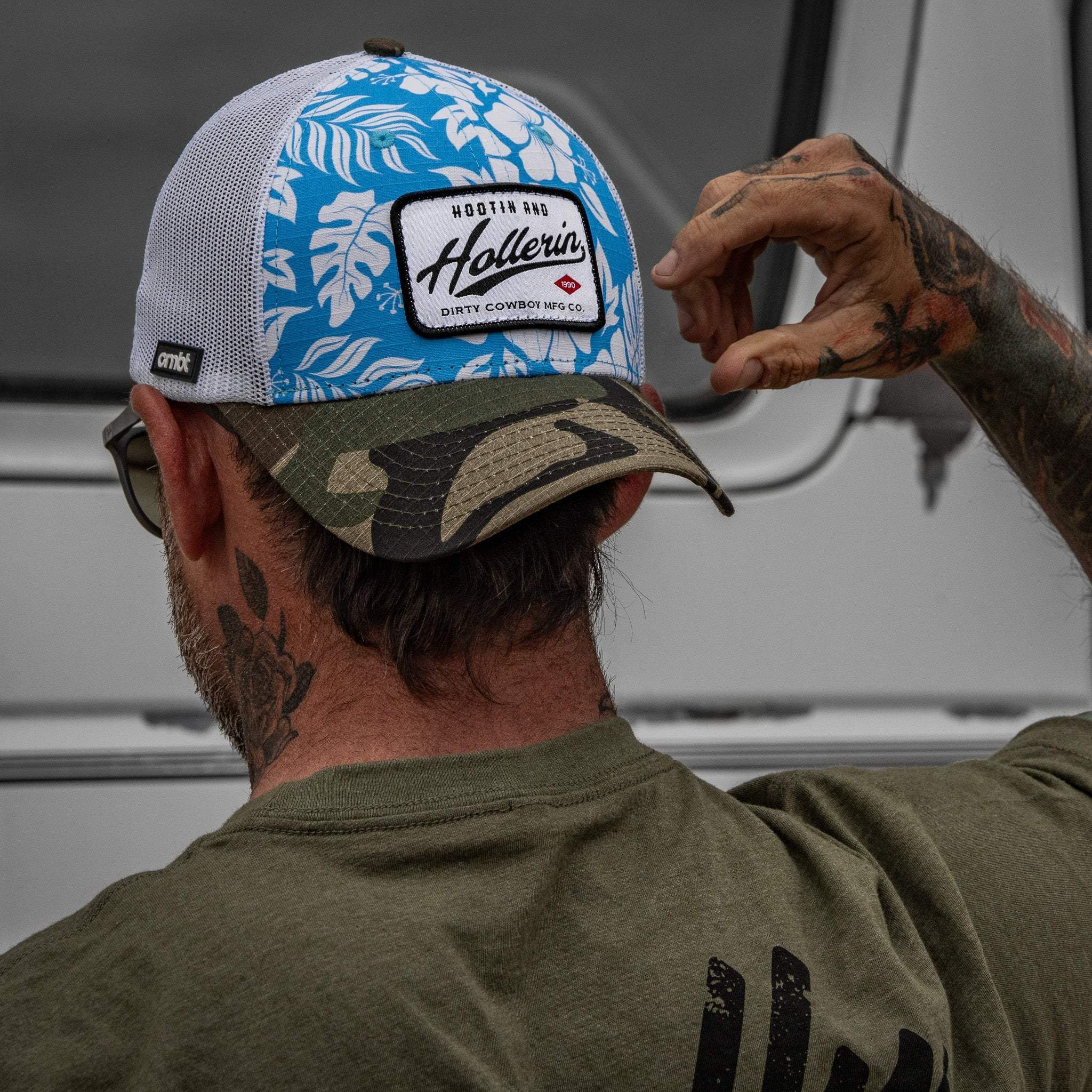 Hootin And Hollerin Patch Original Ripstop Classic Snapback Hat - DIRTY COWBOY USA - Flyclothing LLC