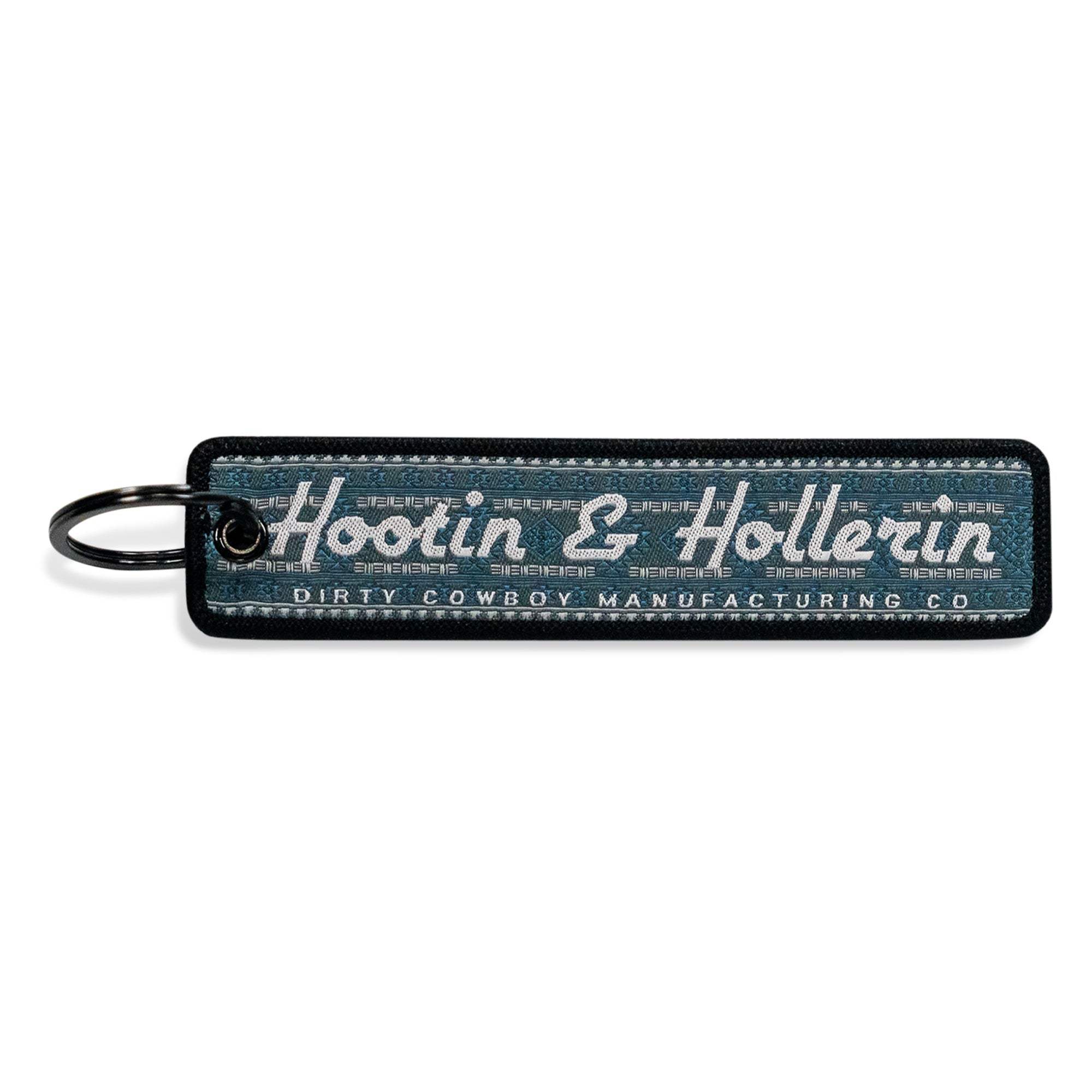 Hootin & Hollerin Flight Tag Keychain - DIRTY COWBOY USA - Flyclothing LLC