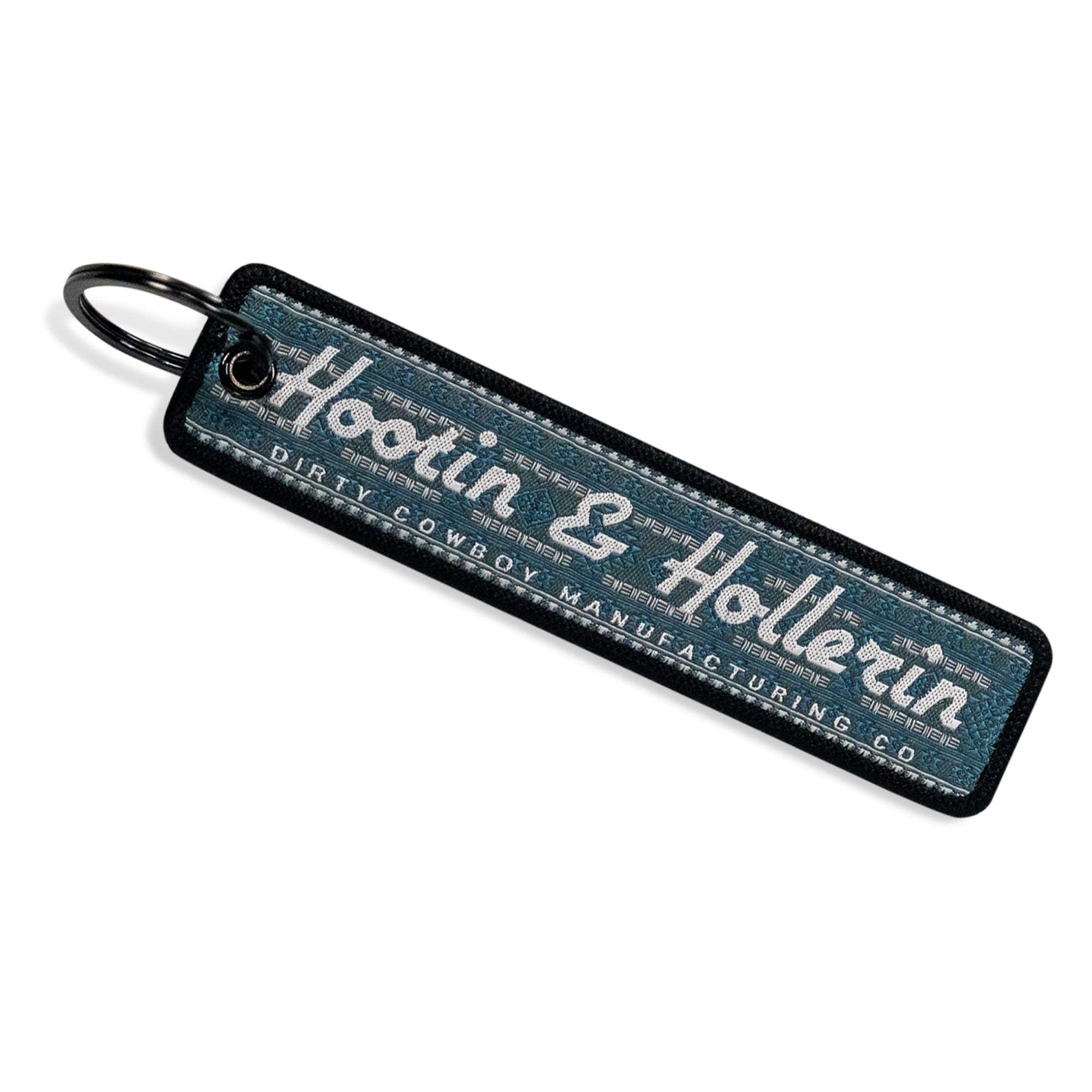 Hootin & Hollerin Flight Tag Keychain - DIRTY COWBOY USA - Flyclothing LLC