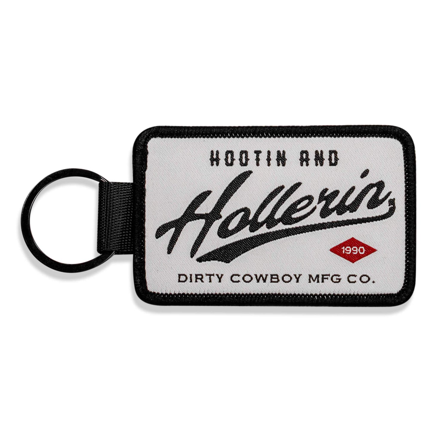 Hootin And Hollerin Flight Tag Keychain - DIRTY COWBOY USA - Flyclothing LLC