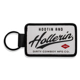 Hootin And Hollerin Flight Tag Keychain - DIRTY COWBOY USA - Flyclothing LLC