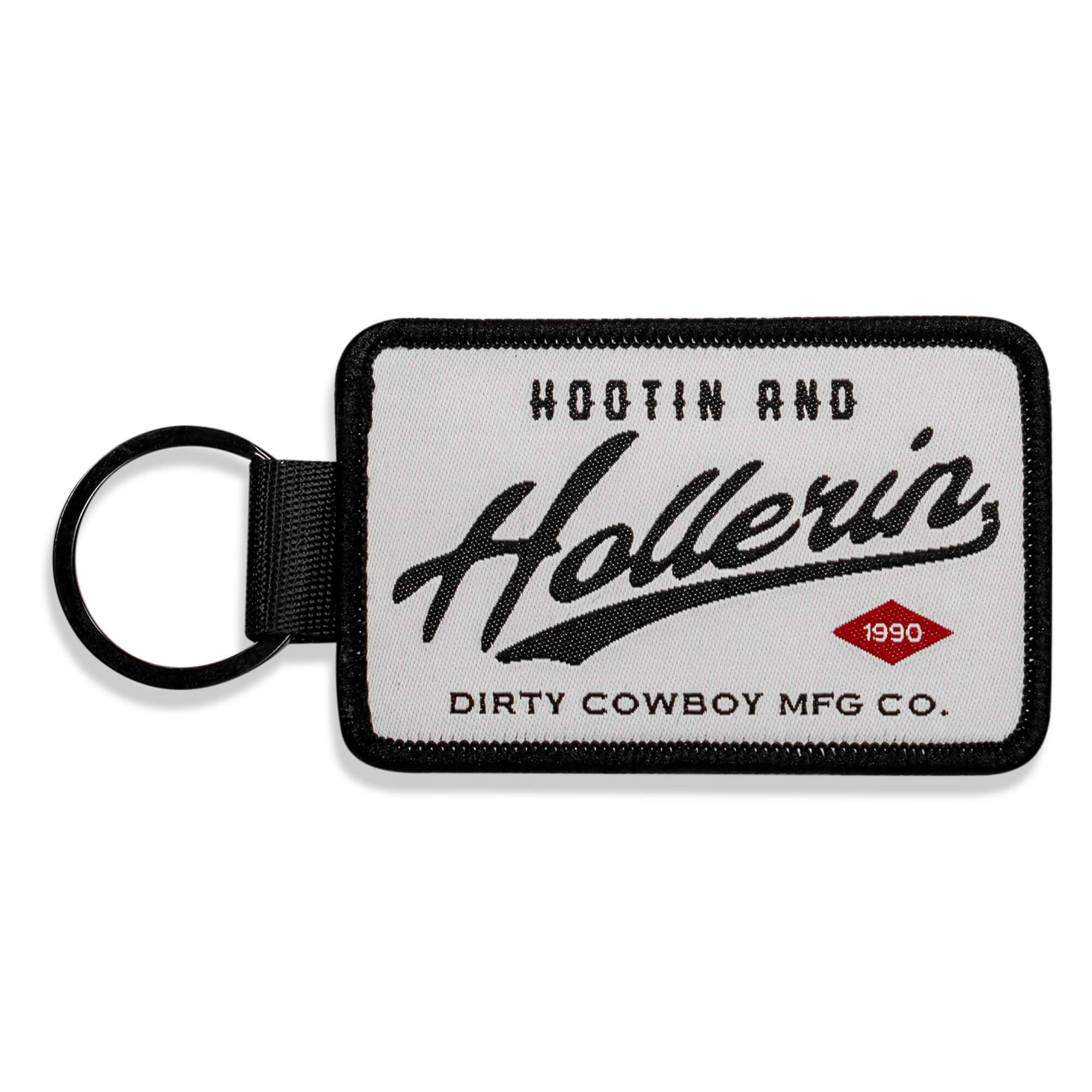 Hootin And Hollerin Flight Tag Keychain - DIRTY COWBOY USA - Flyclothing LLC