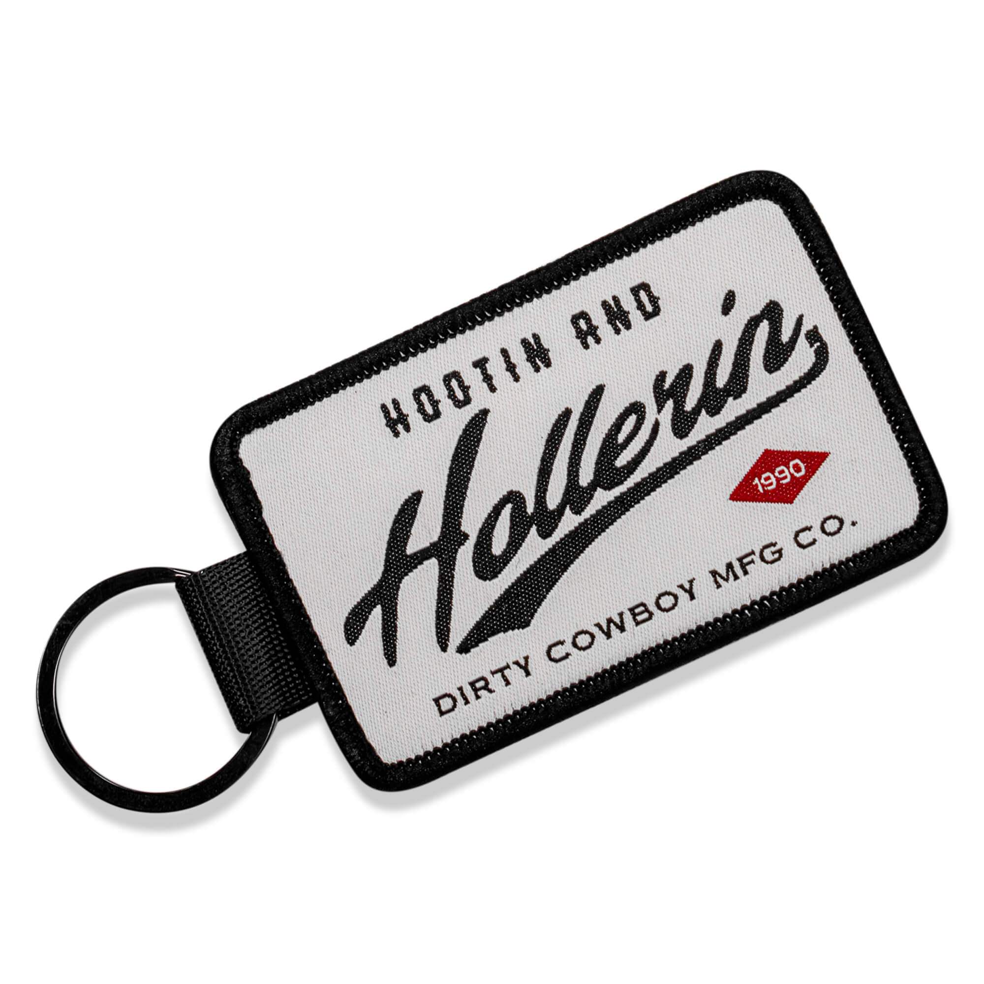 Hootin And Hollerin Flight Tag Keychain - DIRTY COWBOY USA - Flyclothing LLC