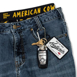 Hootin And Hollerin Flight Tag Keychain - DIRTY COWBOY USA - Flyclothing LLC