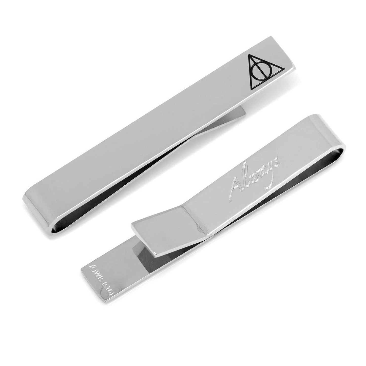Harry Potter Deathly Hallows "Always" Hidden Message Tie Bar - Cufflinks.com - Flyclothing LLC