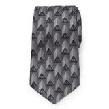 Harry Potter Deathly Hallows Gray Silk Men's Tie - Cufflinks.com - Flyclothing LLC
