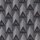 Harry Potter Deathly Hallows Gray Silk Men's Tie - Cufflinks.com - Flyclothing LLC