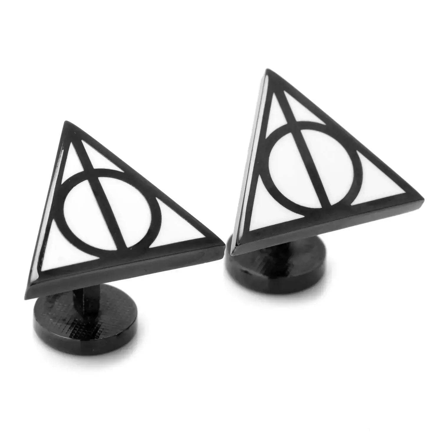 Harry Potter Deathly Hallows Cufflinks - Cufflinks.com - Flyclothing LLC