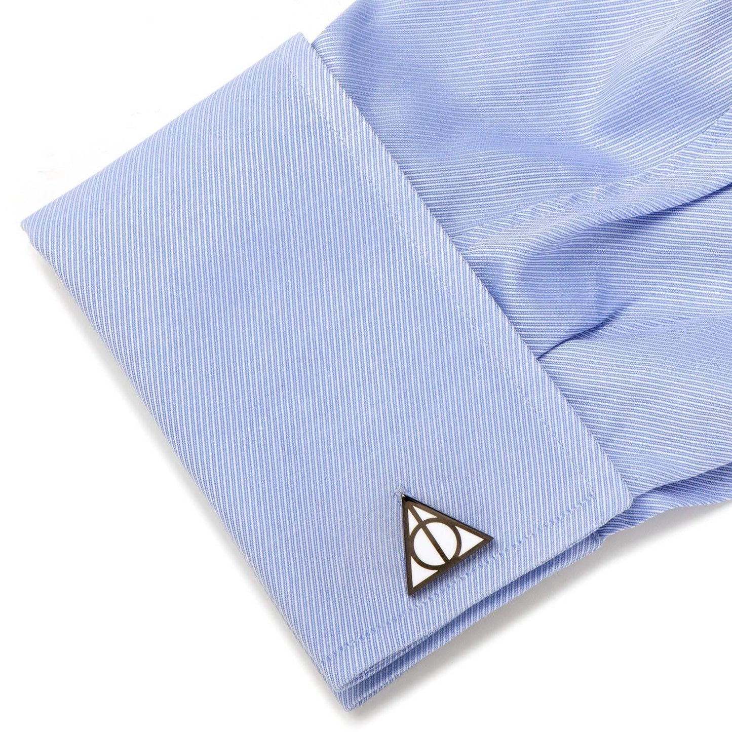 Harry Potter Deathly Hallows Cufflinks - Cufflinks.com - Flyclothing LLC
