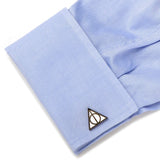 Harry Potter Deathly Hallows Cufflinks - Cufflinks.com - Flyclothing LLC