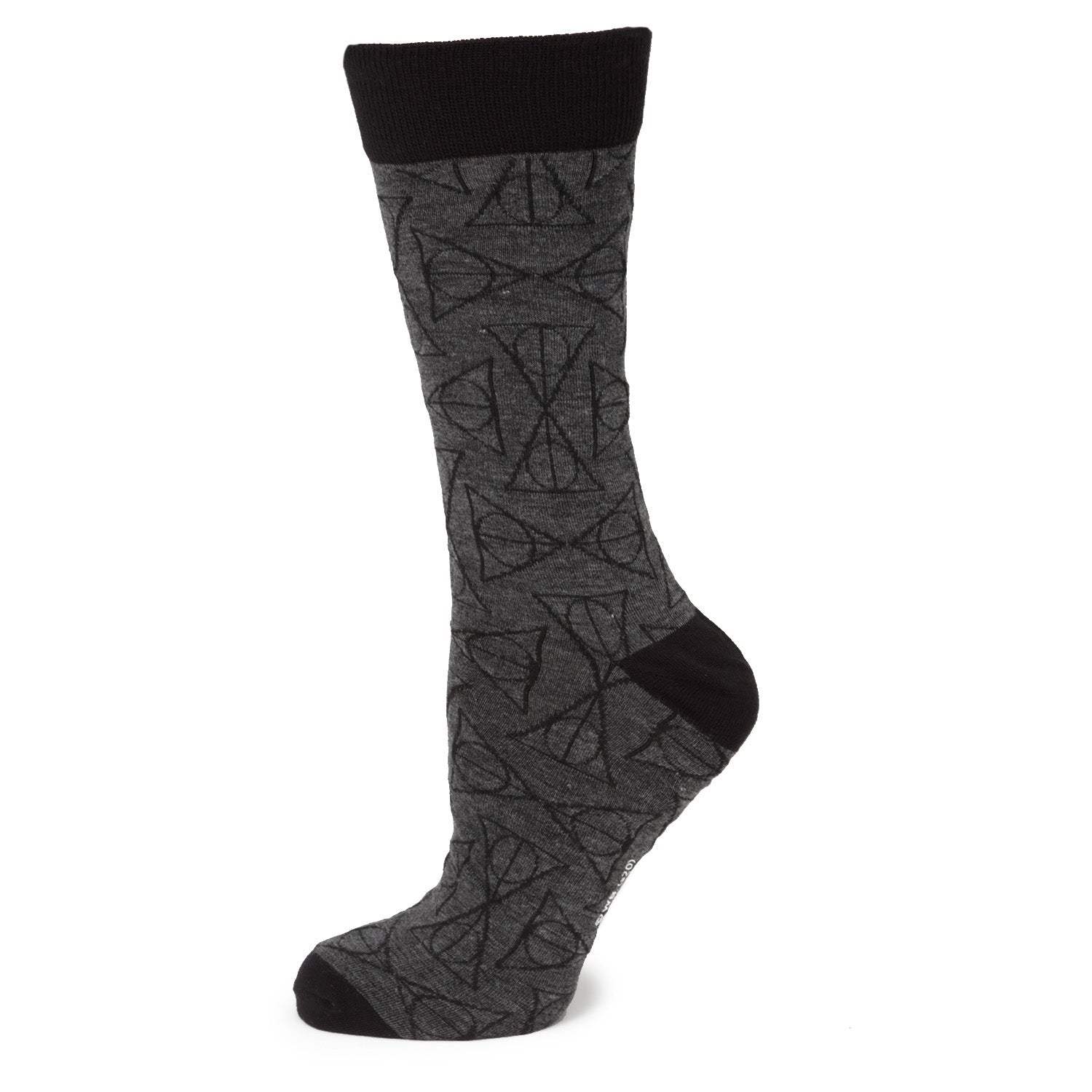 Harry Potter Deathly Hallows Black Men's Socks - Cufflinks.com - Flyclothing LLC