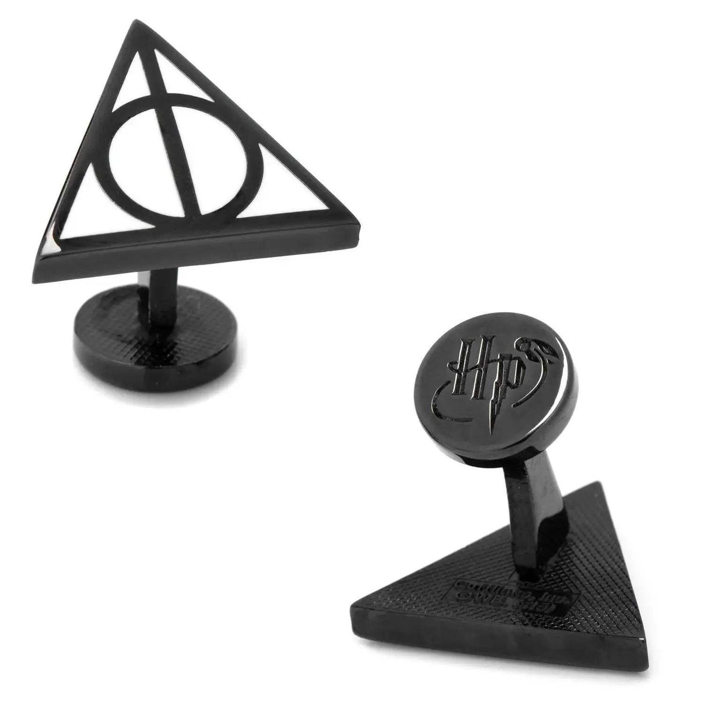 Harry Potter Deathly Hallows Cufflinks - Cufflinks.com - Flyclothing LLC