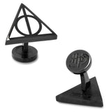 Harry Potter Deathly Hallows Cufflinks - Cufflinks.com - Flyclothing LLC