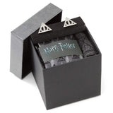 Harry Potter Deathly Hallows Gray Necktie Gift Set - Cufflinks.com - Flyclothing LLC