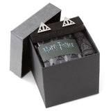 Harry Potter Deathly Hallows Gray Necktie Gift Set - Cufflinks.com - Flyclothing LLC