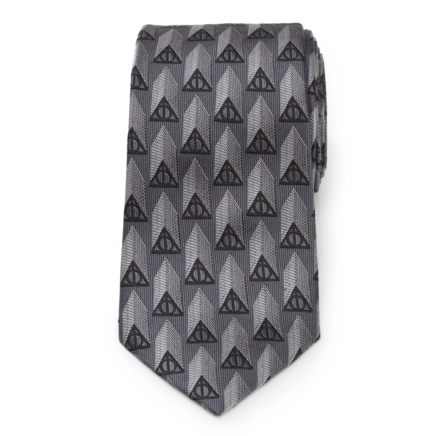 Harry Potter Deathly Hallows Gray Necktie Gift Set - Cufflinks.com - Flyclothing LLC