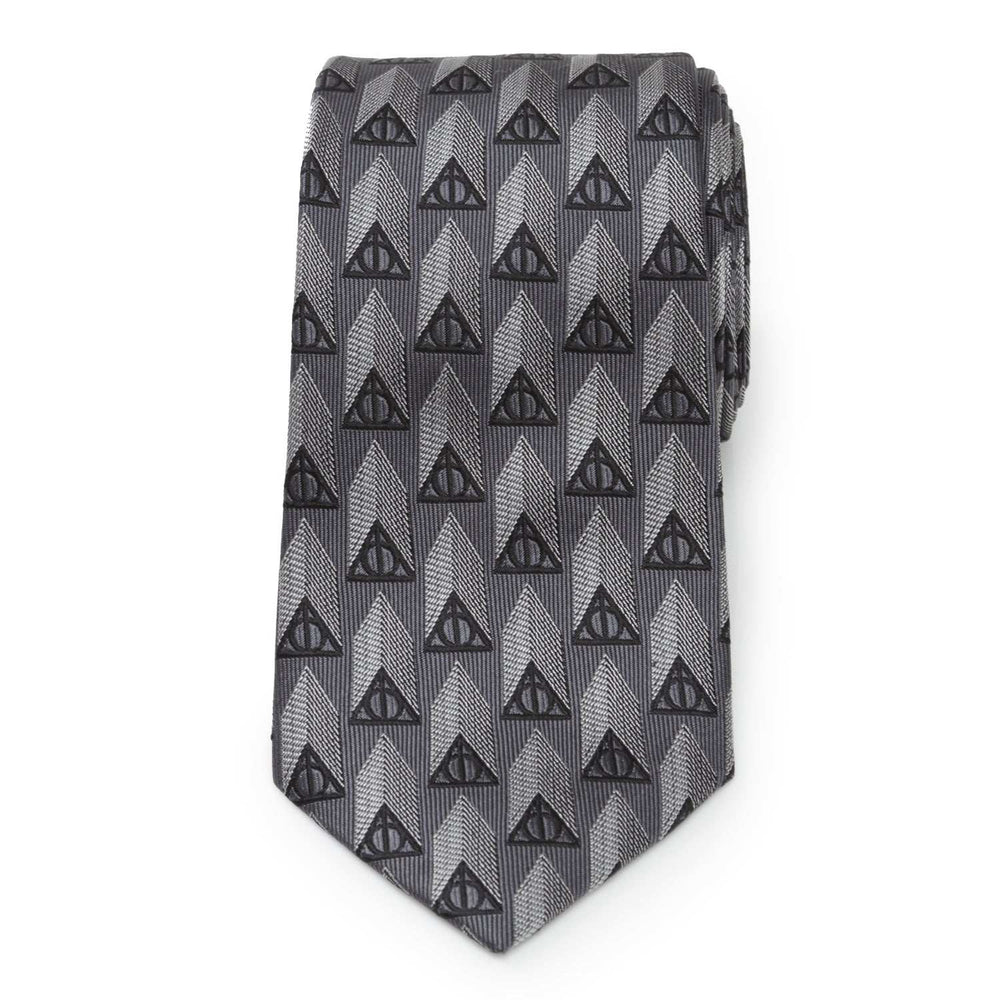 Harry Potter Deathly Hallows Gray Necktie Gift Set - Cufflinks.com - Flyclothing LLC
