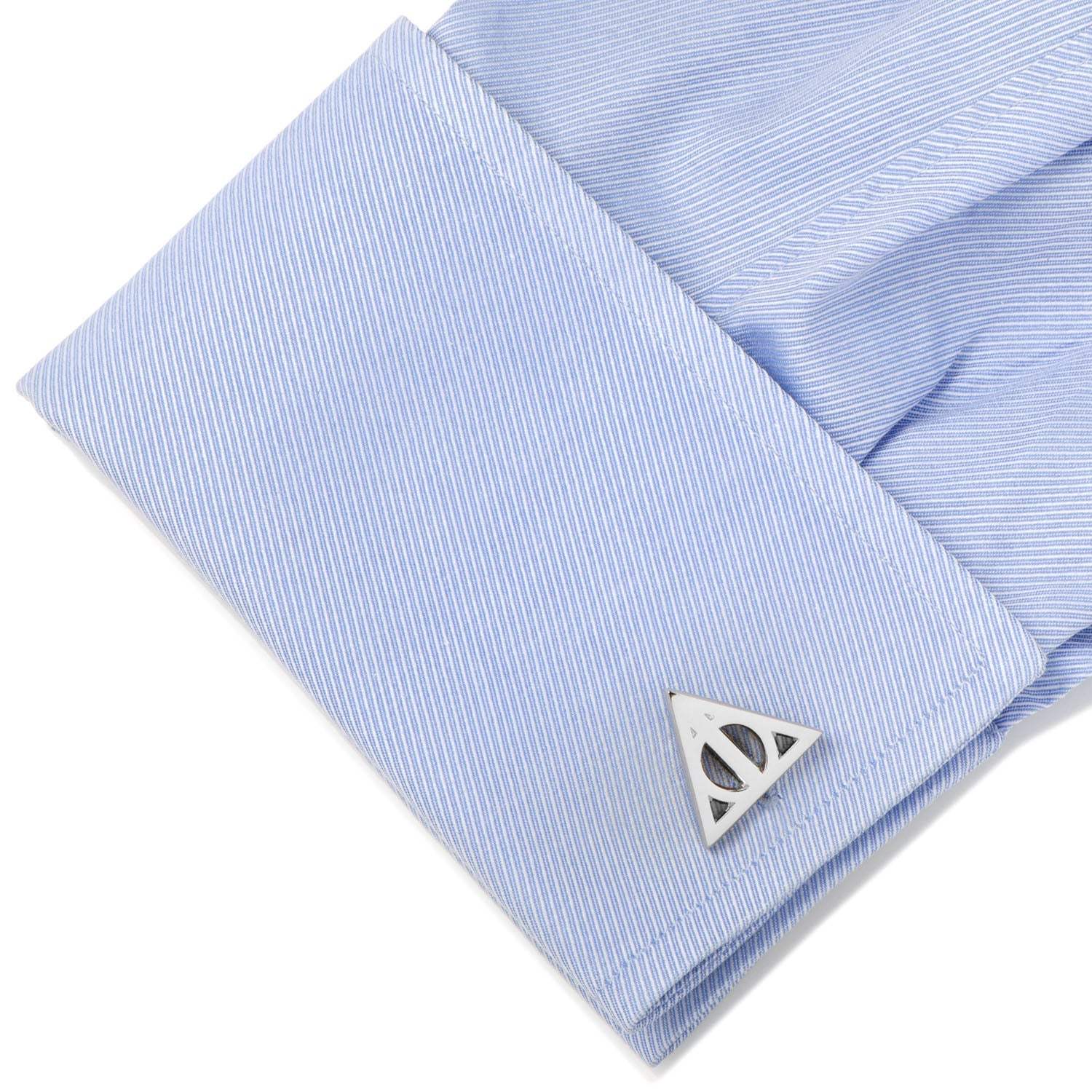 Harry Potter Deathly Hallows Gray Necktie Gift Set - Cufflinks.com - Flyclothing LLC