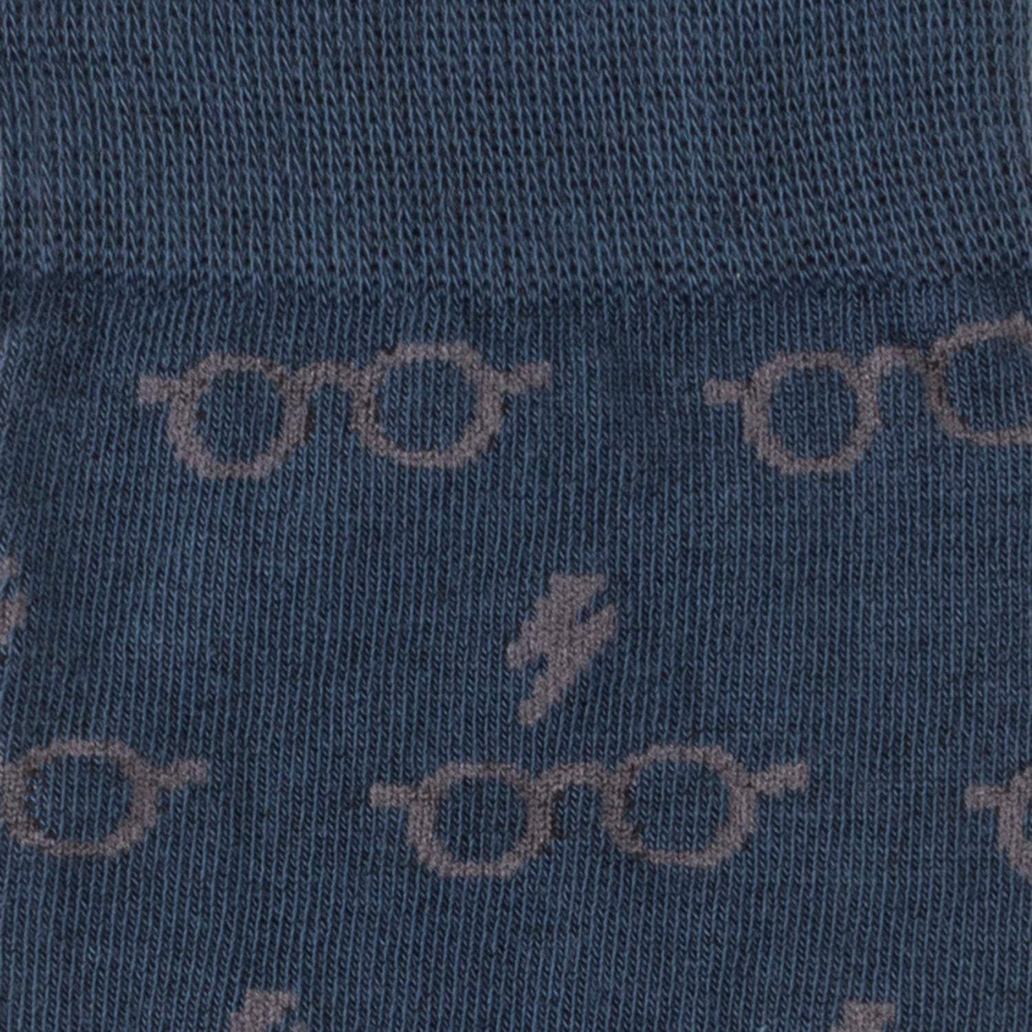 Harry Potter Glasses Navy Men's Socks - Cufflinks.com - Flyclothing LLC