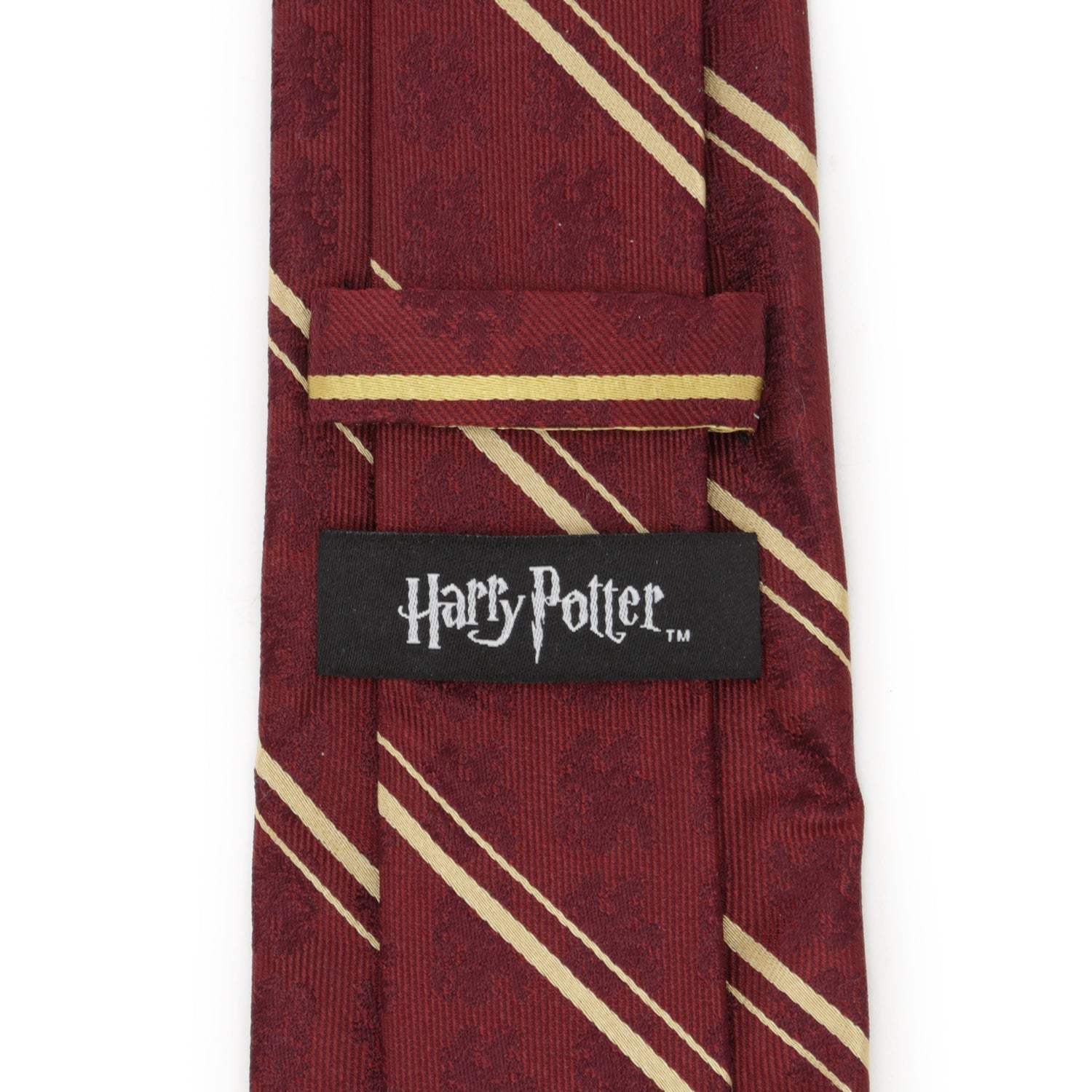 Harry Potter Gryffindor Maroon Stripe Silk Men's Tie - Cufflinks.com - Flyclothing LLC