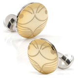 Harry Potter Golden Snitch Hidden Deathly Hallows Locket Cufflinks - Cufflinks.com - Flyclothing LLC