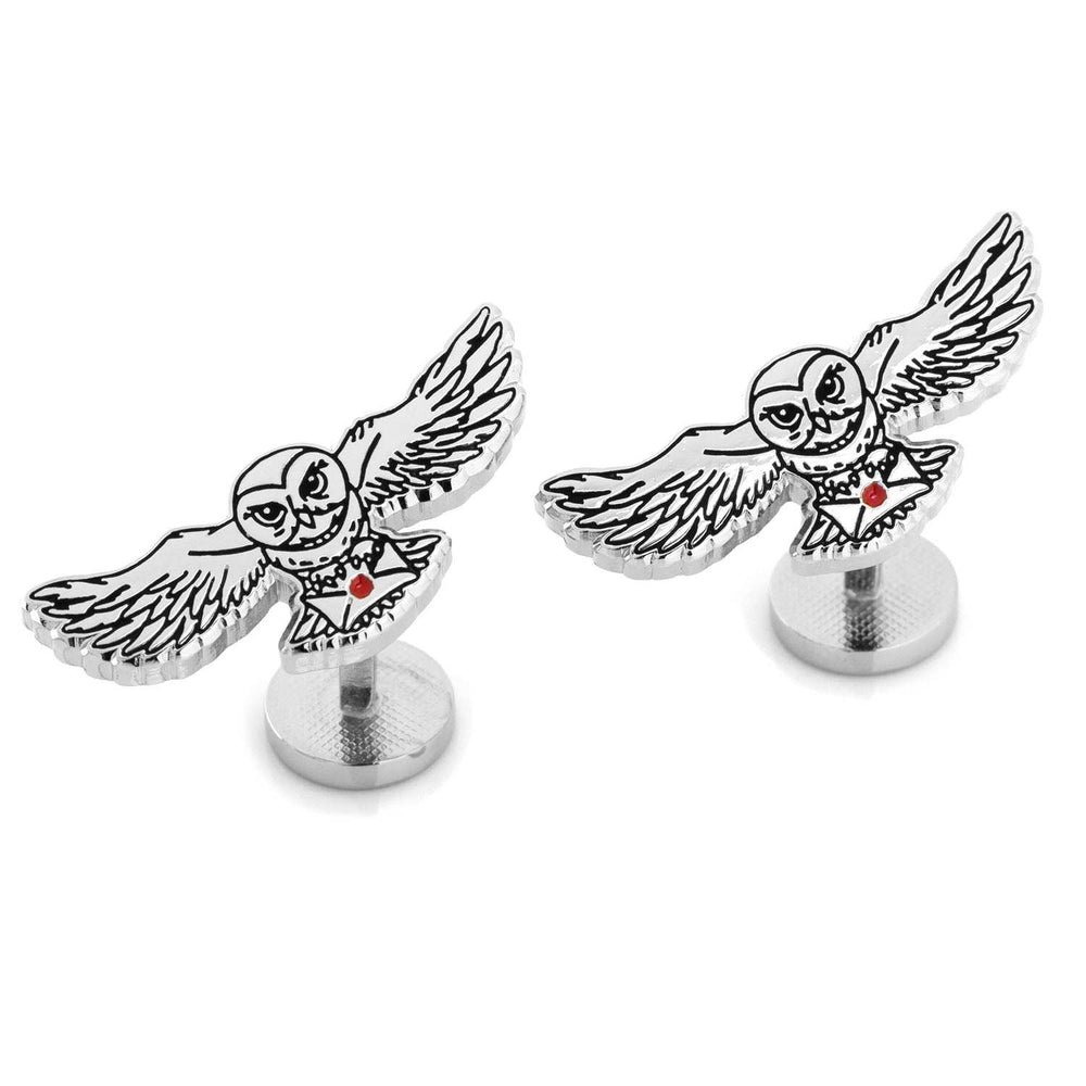 Harry Potter Hedwig Owl Cufflinks - Cufflinks.com - Flyclothing LLC