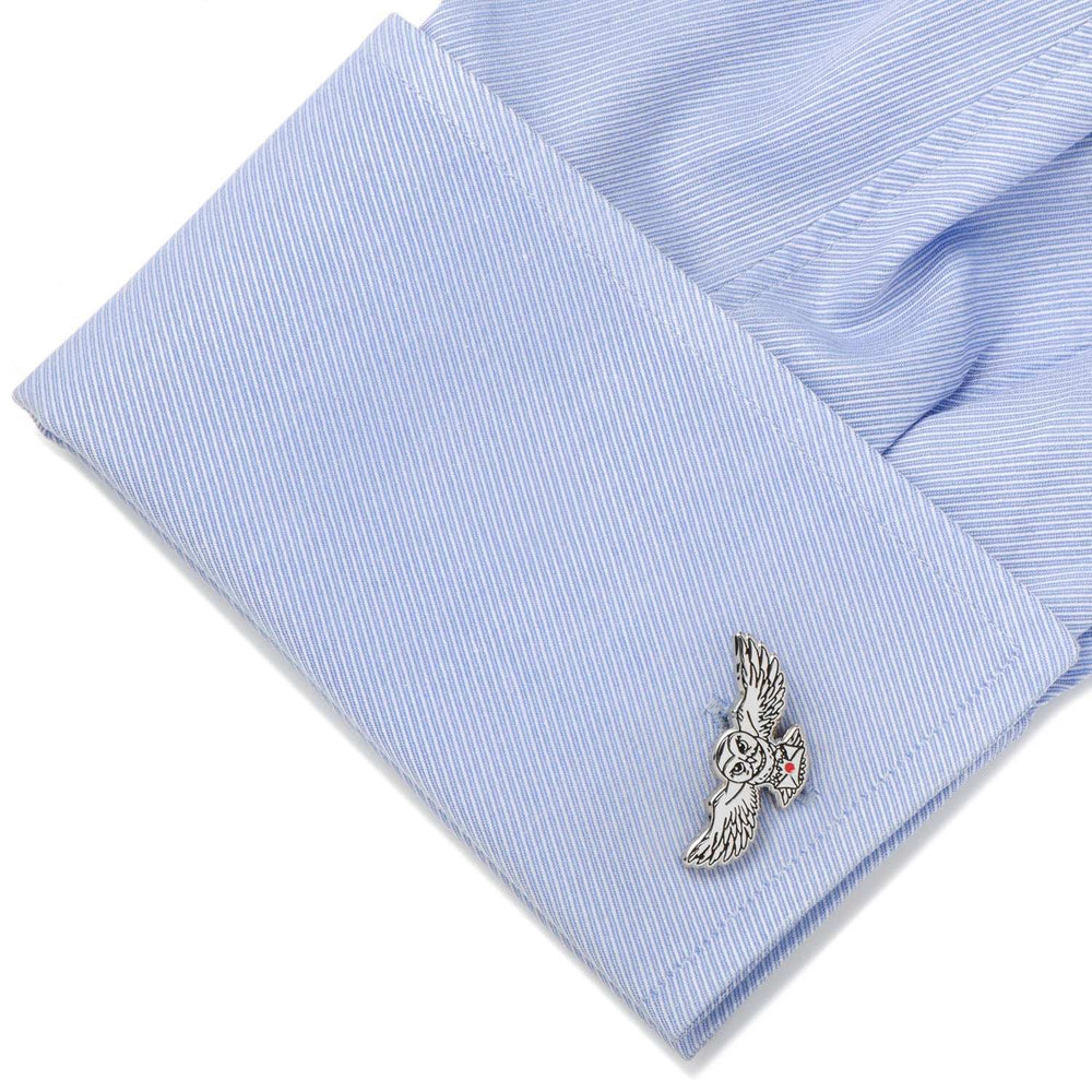 Harry Potter Hedwig Owl Cufflinks - Cufflinks.com - Flyclothing LLC
