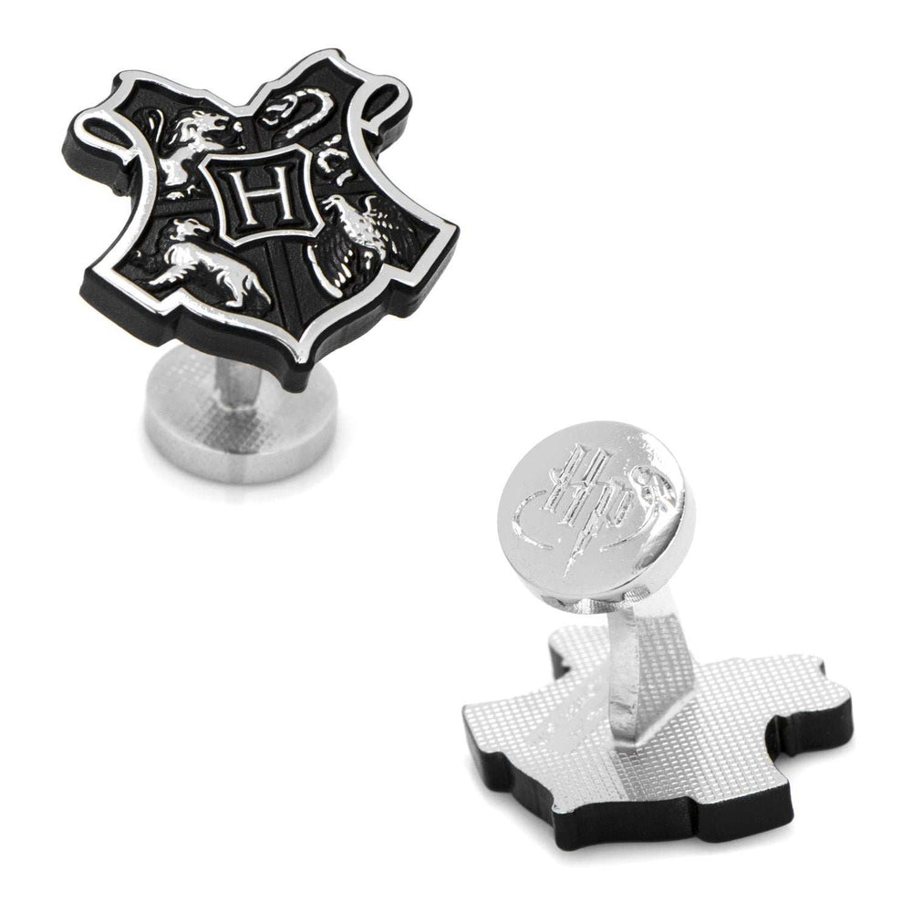 Harry Potter Hogwarts 3D Crest Cufflinks - Cufflinks.com - Flyclothing LLC