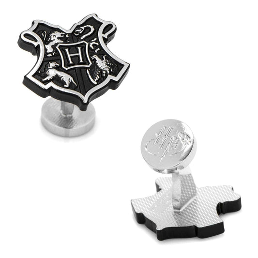 Harry Potter Hogwarts 3D Crest Cufflinks - Cufflinks.com - Flyclothing LLC