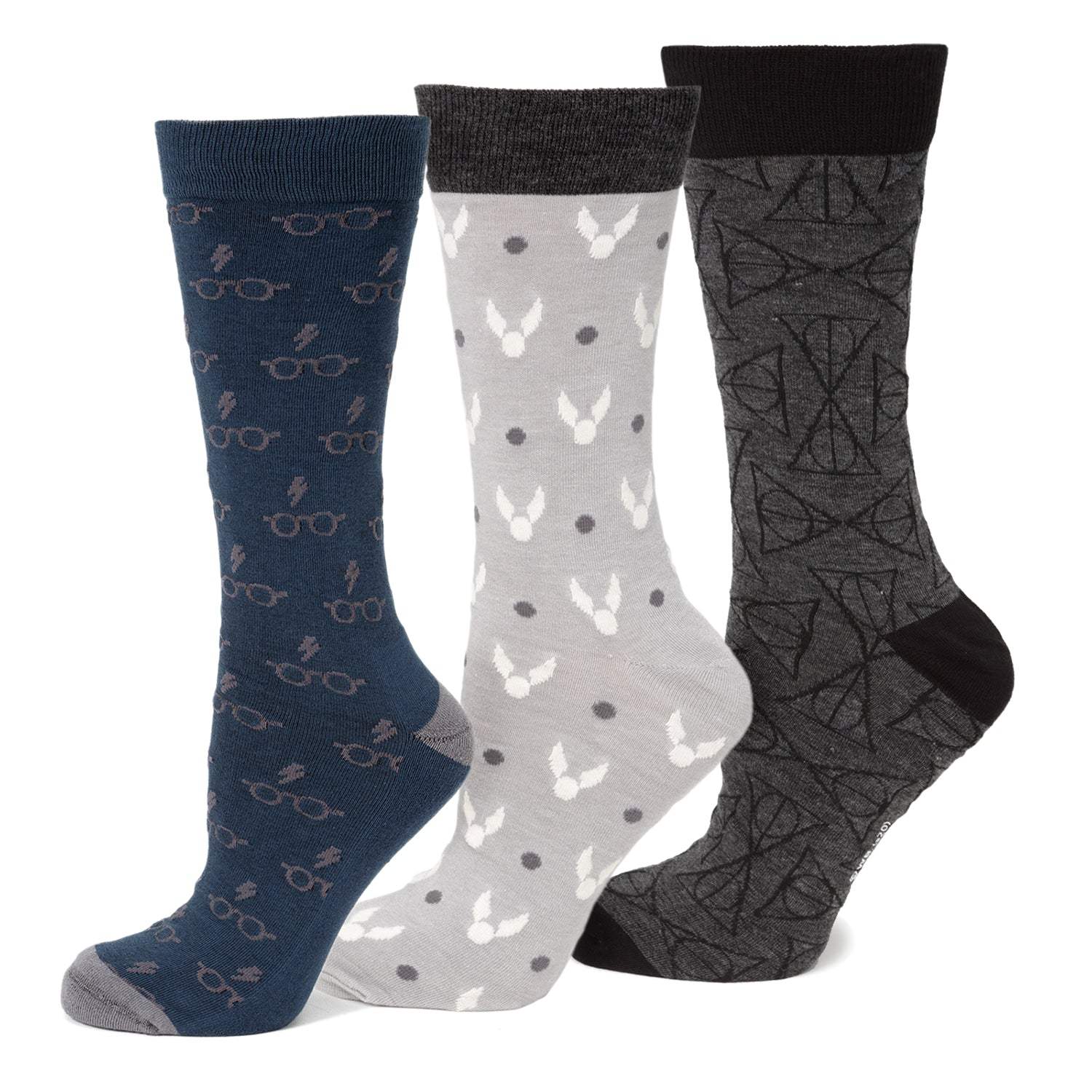 Harry Potter 3 Pack Sock Gift Set - Cufflinks.com - Flyclothing LLC