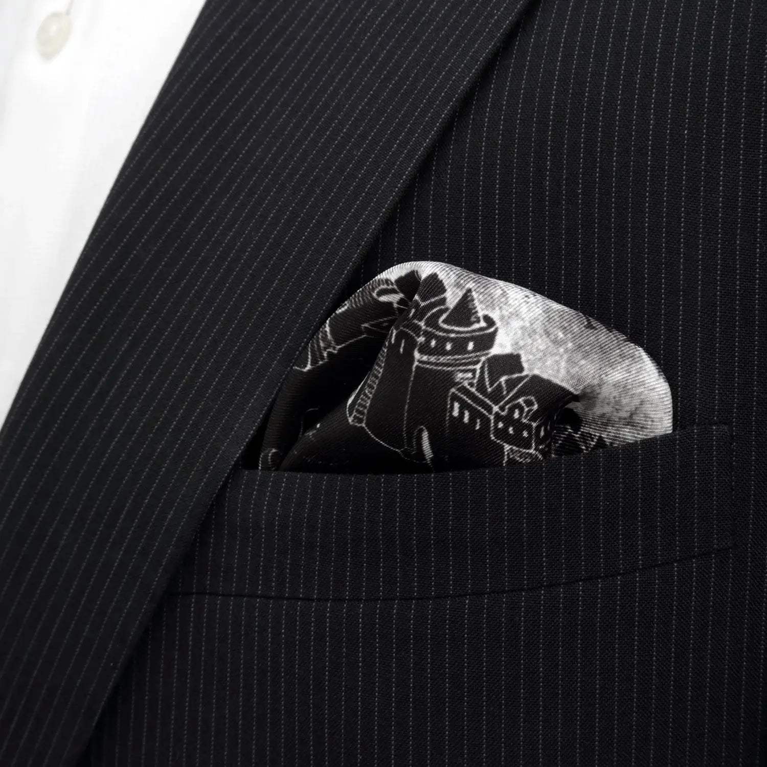 Harry Potter Marauder's Map Pocket Square - Cufflinks.com - Flyclothing LLC