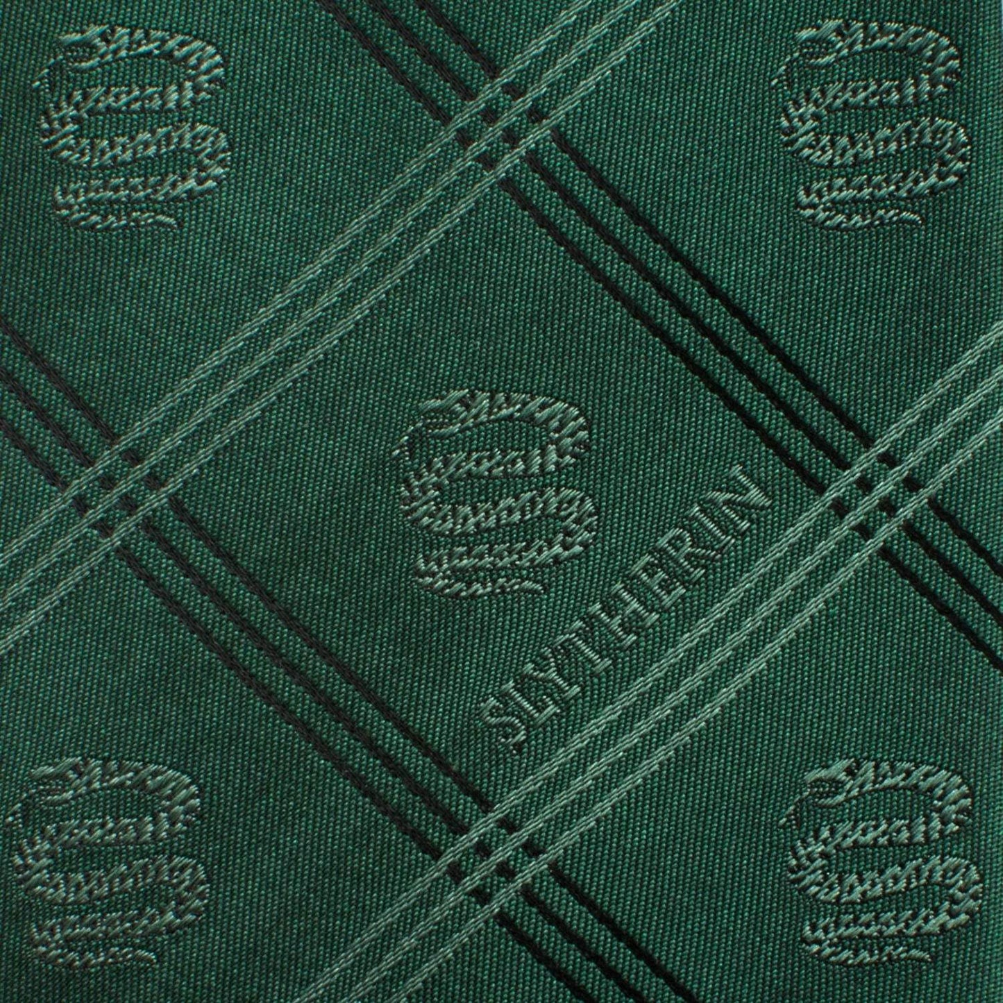 Harry Potter Slytherin Plaid Tie - Cufflinks.com - Flyclothing LLC