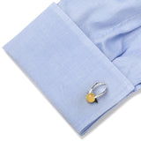 Harry Potter Golden Snitch 3D Cufflinks