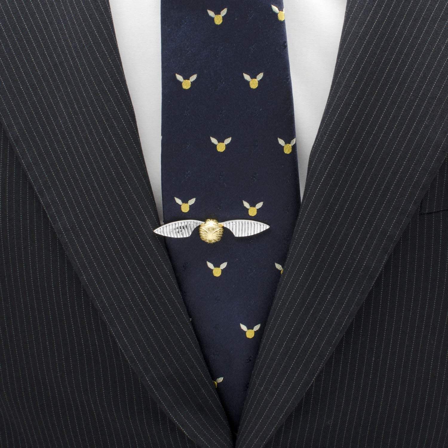 Harry Potter Golden Snitch Tie Clip - Cufflinks.com - Flyclothing LLC