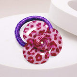 Flower Leopard Print Hair Band - Madeline Love - Flyclothing LLC