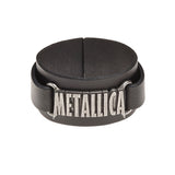 Alchemy Metallica Logo Leather Wriststrap Bracelet