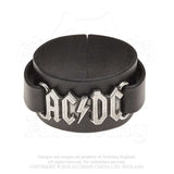 Alchemy Rocks AC/DC: logo leather wriststrap