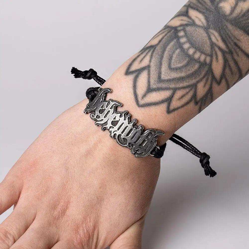 Alchemy Behemoth: Logo Bracelet Wrist Strap - Alchemy Gothic - Flyclothing LLC