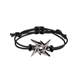 Alchemy Rocks Metallica: Ninja Star Waxed Cord Logo Wriststrap