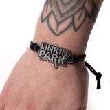 Alchemy Gothic Linkin Park Lettering Logo Bracelet - Alchemy Gothic - Flyclothing LLC