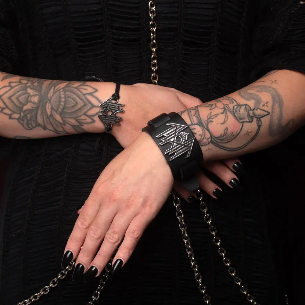 Alchemy Gothic Sleep Token Corded Wrist Strap Bracelet - Alchemy Gothic - Flyclothing LLC