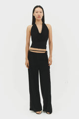 EMILIA PANT IN BLACK - findmenowthelabel - Flyclothing LLC