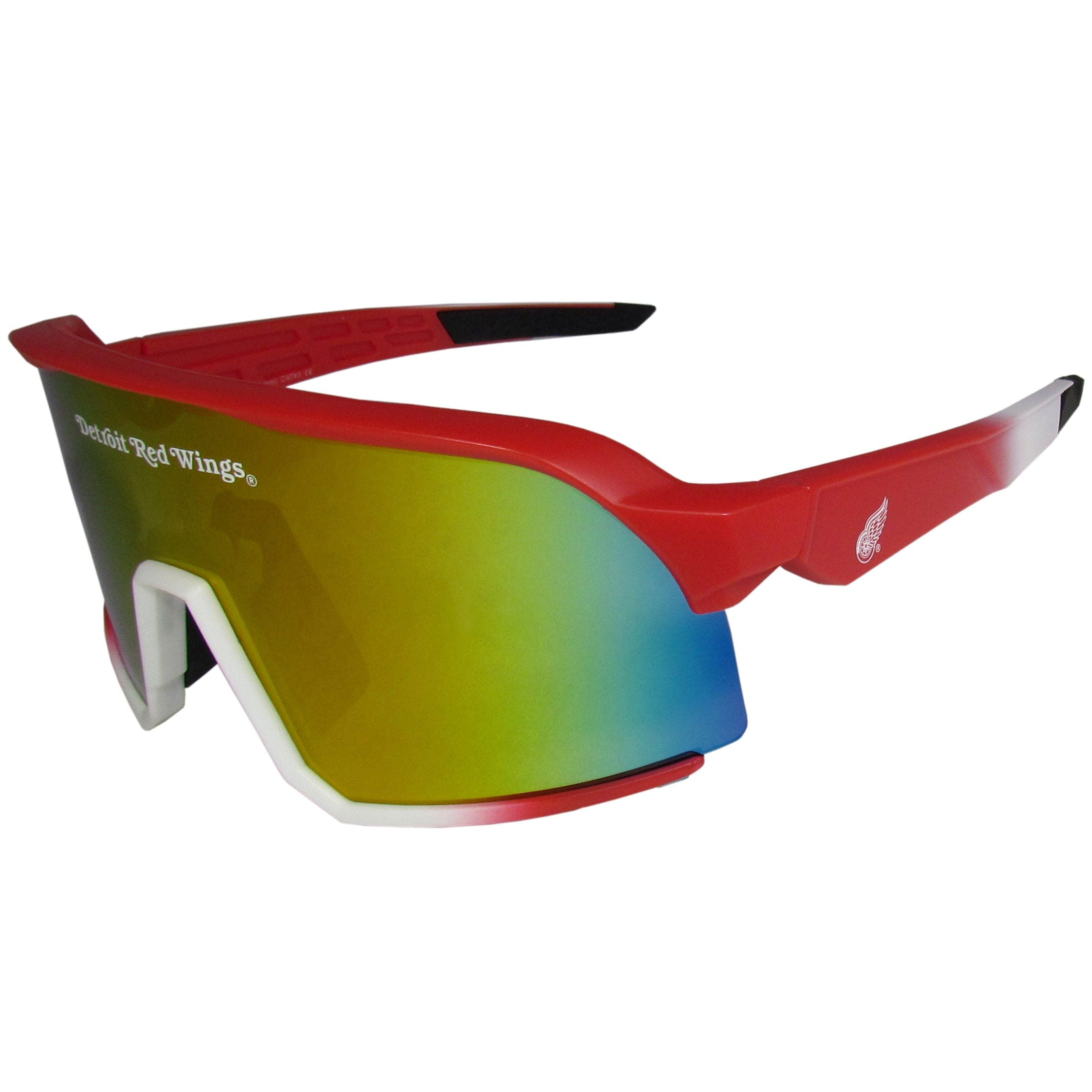 Detroit Red Wings® Navigator Shield Sunglasses - Detroit Red Wings