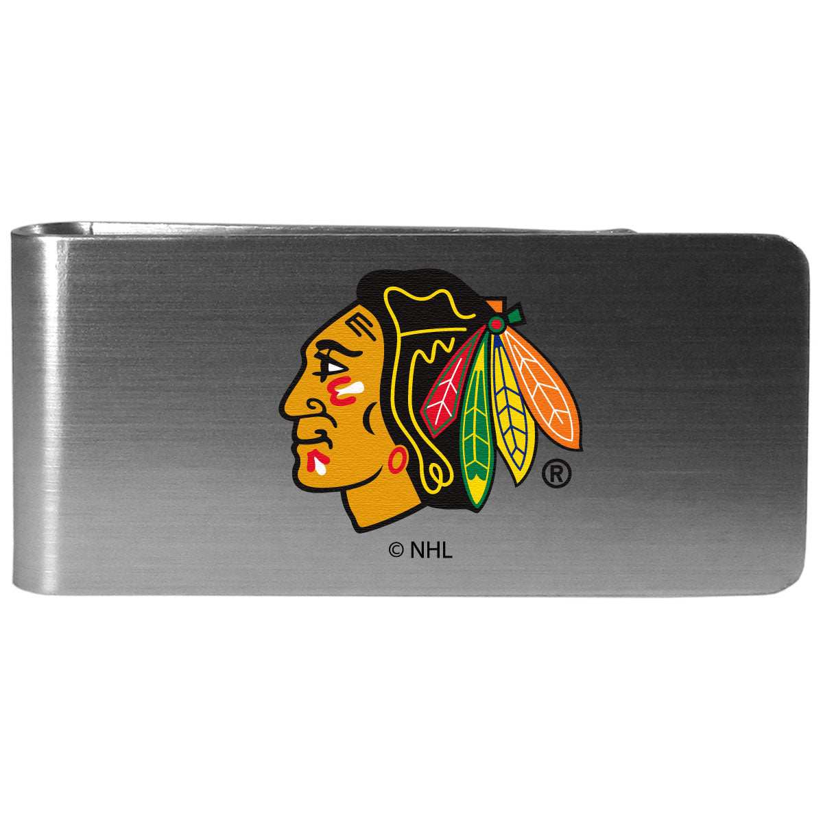 Chicago Blackhawks Steel Money Clip Logo - Chicago Blackhawks - Flyclothing LLC