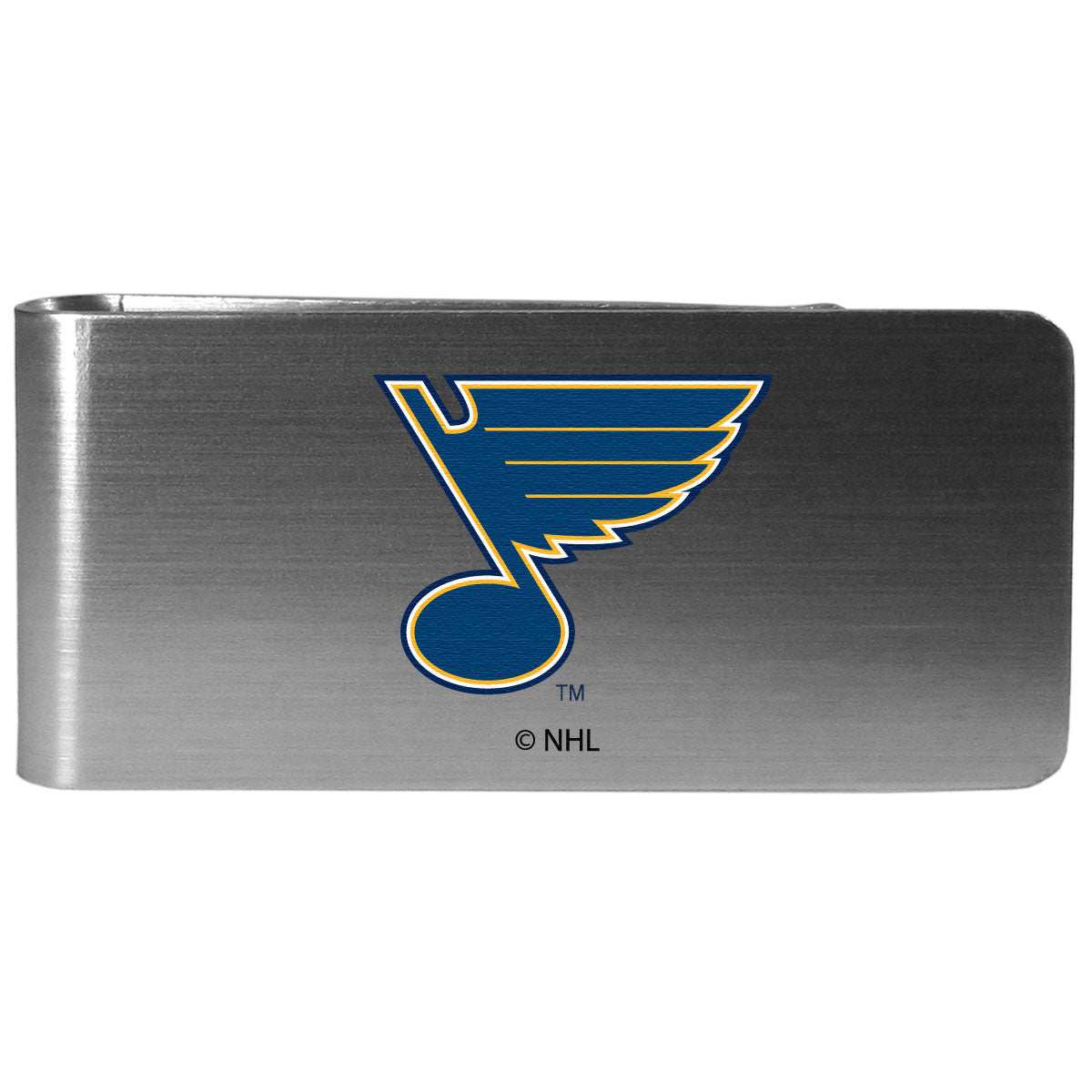 St. Louis Blues Steel Money Clip Logo - St. Louis Blues - Flyclothing LLC