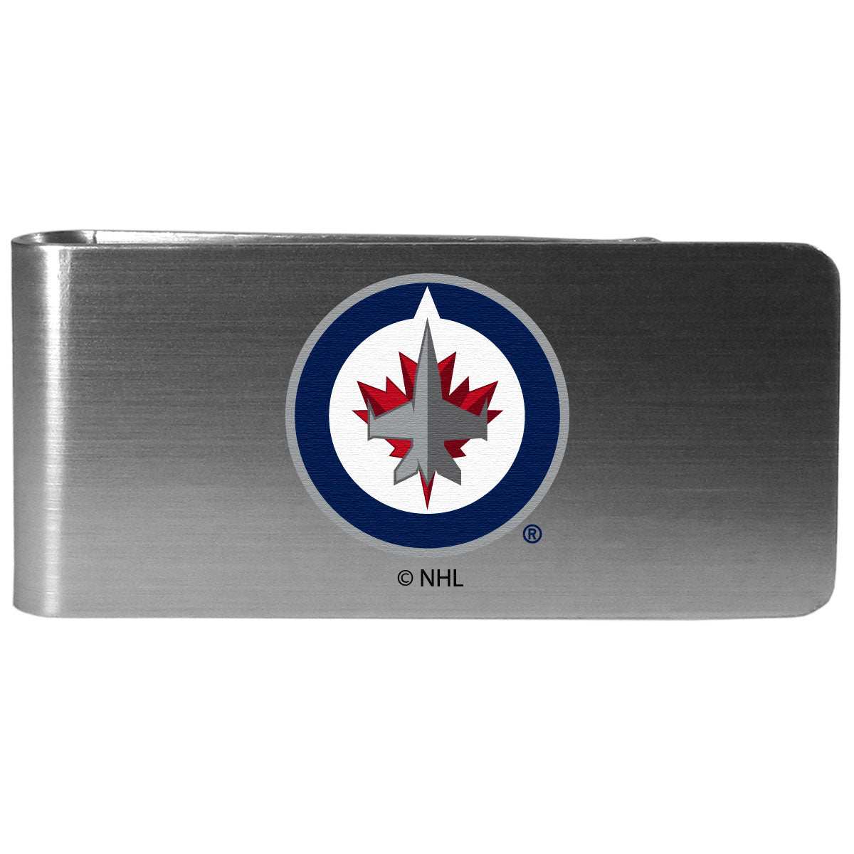 Winnipeg Jets Steel Money Clip Logo - Winnipeg Jets - Flyclothing LLC